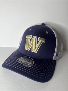 University of Washington Huskies Zephyr Flex Hat Size Small - Picture 1 of 5