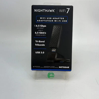 New Netgear Nighthawk A9000 WiFi 7 USB 3.0 Adapter A9000-100PAS - Image 1 of 4