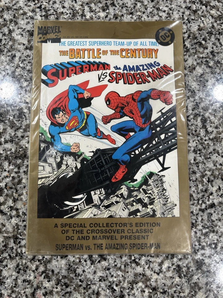 Superman vs. Spider-Man: Battle of the Century Comic Book - Image 1 of 1