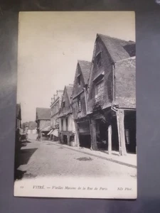 CPA 35 VITRE - Vieilles Maisons de la Rue de Paris - Bild 1 von 2