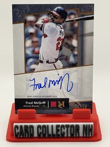 2024 Topps Colección Museo Auto Fred McGriff Autógrafo 4/50 - Imagen 1 de 3