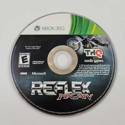 MX vs. ATV Reflex (Microsoft Xbox 360, 2009) Disc Only  - Image 1 of 2
