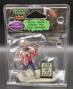 Spookytown Halloween Werewolf Carnival Barker 2024- LEMAX- Step Right Up - Picture 1 of 10