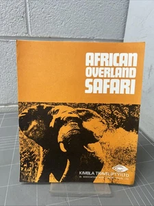 VINTAGE BROCHURE TRAVEL AFRICAN OVERLAND SAFARI AFRICA WILDLIFE 1970s - Bild 1 von 7