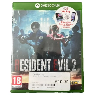 Resident Evil 2 Microsoft Xbox One PEGI 18 Rating NO MANUAL - Image 1 of 3