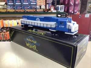 tessitore scala o 3 locomotive ferroviarie ALCO C-630 Diesel Conrail #6789 Gold Edition - Foto 1 di 2