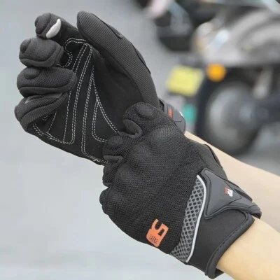 1 Pair men’s Summer Cycling Gloves, Polyester Breathable Riding Gloves-XL - Image 1 of 4