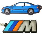 BMW E46 M3 Schlüsselring blau 320i 330i 330i 330d 325i Coupe Doppelpack Msport