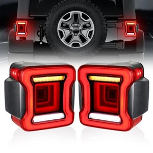 Luces traseras LED luz trasera freno señal de giro inversa para Jeep Wrangler JK 2007-17 - Imagen 1 de 16