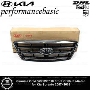 Genuine OEM 863503E510 Front Grille Radiator for Kia Sorento 2007-2008 - Picture 1 of 3