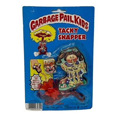 Новый запечатанный Garbage Pail Kids Tacky Snapper Messie Tessie 1985 Imperial Toys - Изображение 1 из 4