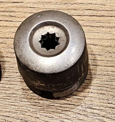 VW VOLKSWAGEN TOUAREG 7L 7P 2002-2018 WHEEL BOLT NUT COVER CAP TRANSPORTER T5 T6 - Image 1 of 4