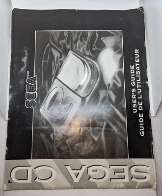 [SEGA] Sega CD User's Guide Instructional Manual Booklet ONLY, No console - Image 1 of 2