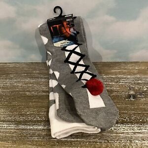 IT Chapter Two Lace-Up Knee High Horror Sexy Clown Novelty Character Socks