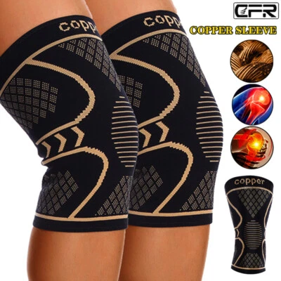 CFR Kupfer Kniebandage orthopädische Knieschoner Patellabandage Bandage Sport