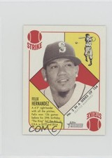 2015 Topps Heritage '51 Mini Red Back Felix Hernandez #2