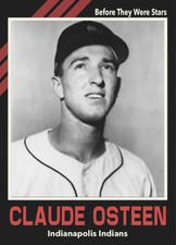 Custom Novelty Card Claude Osteen Indianapolis Indians Before They Were Stars