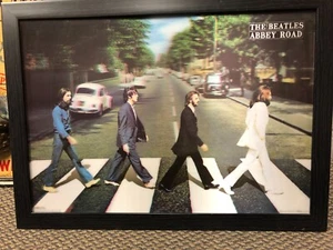 The Beatles Framed 3D Picture Abbey Road Official Merchandise 29 21 - Picture 1 of 7