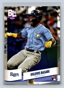 Tarjeta de novato de béisbol 2024 Topps Big League #148 Osleivis Basabe Tampa Bay Rays A - Imagen 1 de 2