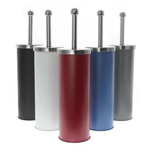 Toilet Brush & Holder Set, Matt Finish - Picture 1 of 20