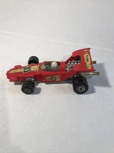 Vintage Matchbox Speed Kings Red 1971 K-35 Formula 1 Indy Racer - Picture 1 of 8