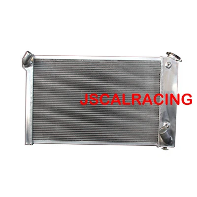 Radiador de alumínio para Chevrolet Corvette Base V8 5.7L 69-72 bloco pequeno 3 fileiras AT - Imagem 1 de 4