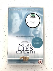 What Lies Beneath 2001 Retro Vintage Thriller Film Movie VHS Video Cassette Tape - Picture 1 of 3