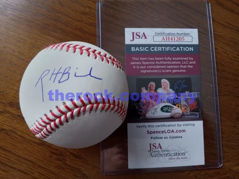 HUNTER ROBERT BIDEN JSA Signed Official MLB Baseball Autograph Joe DJT Trump 1/1 Cover
