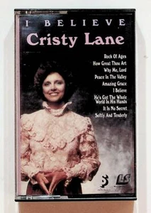 1985 Cristy Lane I Believe Cassette Tape Christian Gospel - Picture 1 of 2