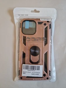 Funda a prueba de golpes para iPhone 13 Pro Max con soporte de anillo armadura/protector de pantalla - Imagen 1 de 2