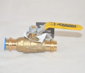 Válvula de bola de puerto completo a presión RAVEN 810R012-NL 1/2" - Imagen 1 de 5