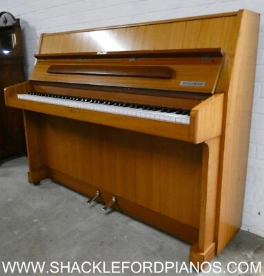 Broadwood Upright Piano in Teak ~ Price Includes Free Delivery and 1st Tuning - Image 1 of 4
