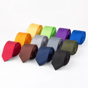 Men 6CM Skinny Slim Striped Necktie Wedding Formal Business Party Shirt Neck Tie - Picture 1 of 17