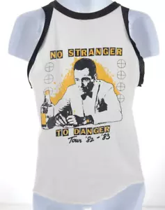 PAYOLAS 1982 No Stranger To Danger Bob Rock CREW MANGAS CORTADAS Sgl Stitch Med - Imagen 1 de 9