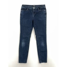 Buffalo By David Bitton Womens Slim Skinny Jeans Blue Stretch Medium Wash 6/28