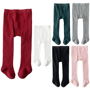 Baby Girls Tights Footed Trouser Solid Color Stockings Summer Pantyhose Pants