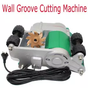 220V Electric Wall Chaser Machine Concrete Cutter Notcher Groove Cutting Machine - Picture 1 of 5