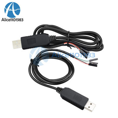 USB To RS232 TTL UART PL2303HX Auto Converter  USB To COM Cable Adapter Module • 1.59€