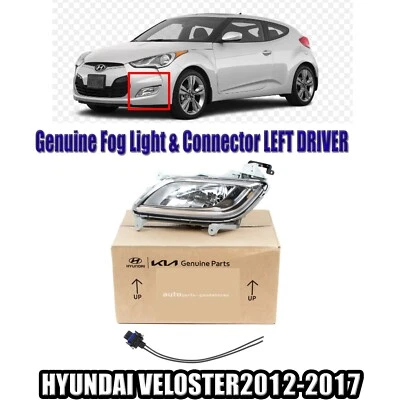Luz antiniebla y conector genuino 922012V010 conductor para Hyundai Veloster 2012-2017 Foto 1 de 4
