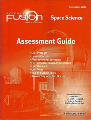 ScienceFusion: Assessment Guide - Paperback, by HOLT MCDOUGAL - Acceptable n - Image 1 of 2