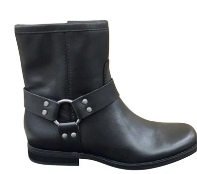 House of Harlow 1960 Porsche Botín Cuero Negro Talla 7  Foto 1 de 4