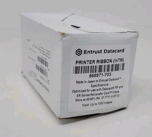 Entrust Datacard Printer Ribbon Retransfer Film for CR500 Printers 568971-703 - Afbeelding 1 van 3