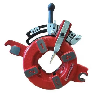 Rothenberger Automatic Die Head,2 in Max. Pipe Size 52500 High Speed Steel Red - Picture 1 of 1