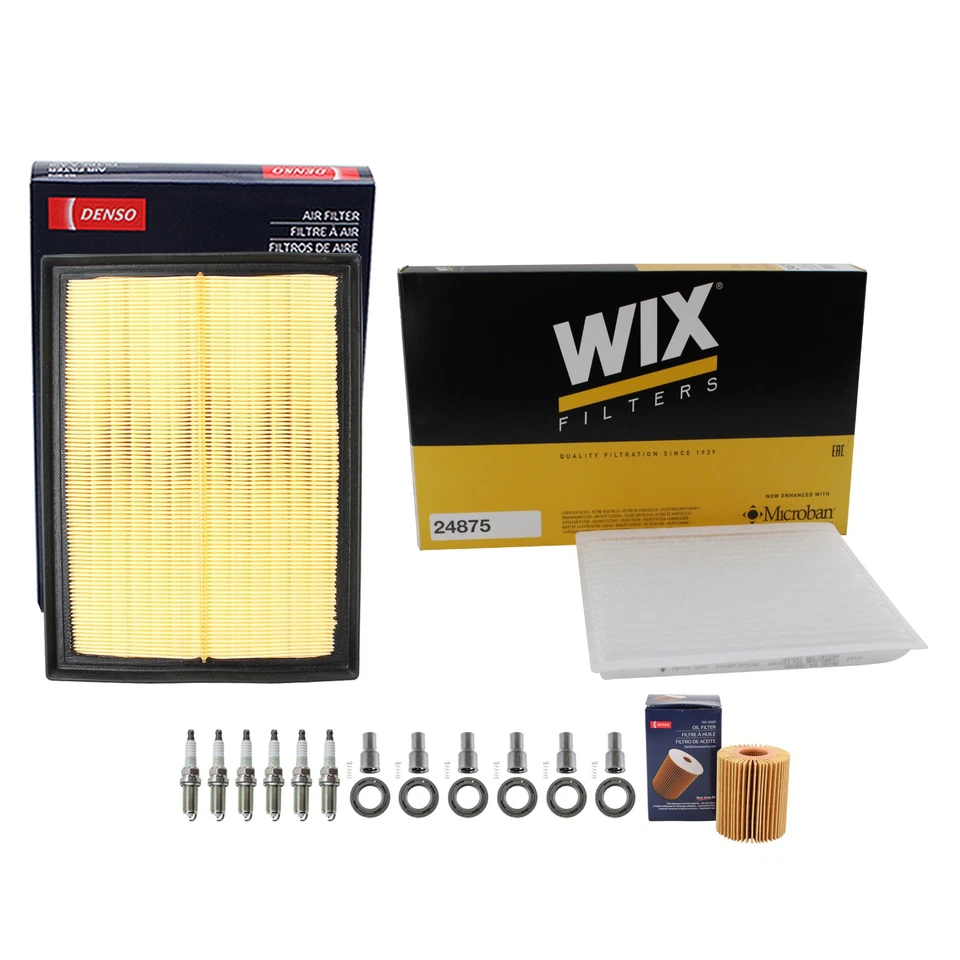 Kit de afinación Denso NGK 6 bujías y botas Kit para FJ Cruiser Base 4.0 V6 10-13 Foto 1 de 2