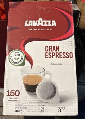 Lavazza Espresso ESE Coffee Pods Gran Espresso : 150 Count: Exp: 09/30/2026 - Image 1 of 4