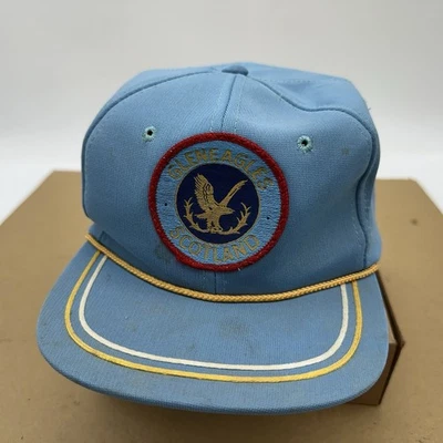De colección GLENEAGLES SCOTLAND Campo de Golf SnapBack Sombrero Bordado Parche Cuerda Foto 1 de 4