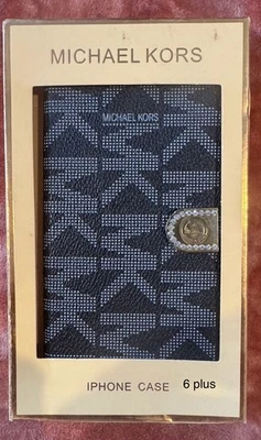 📱📱Michael Kors Apple 6 Plus Phone Plastic Case W/Card Holder📱📱 - Image 1 of 4