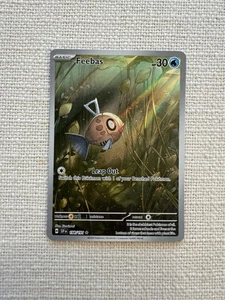 Pokémon TCG Feebas Holo Illustration Rare Card 198/191SV08 Surging Sparks NM - Picture 1 of 2