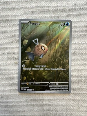 Pokémon TCG Feebas Holo Illustration Rare Card 198/191SV08 Surging Sparks NM - Image 1 of 2