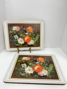 Pimpernel Deluxe Collection Classic Rose Placemats, Set Of 4 B11 - Picture 1 of 3